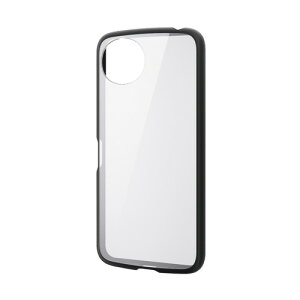 �G���R�� ELECOM AQUOS wish5 (SH-52F) �P�[�X �n�C�u���b�h �Ռ��z�� �y�� ���^ �J���������Y�ی�݌v �X�g���b�v�z�[���t �u���b�N(PM-S251TSLFCBK) ���[�J�[�݌ɕi