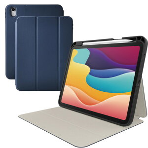 �G���R�� ELECOM iPad �P�[�X 11�C���` ( A16 ) �}�O�l�b�g���t���b�v �l�C�r�[(TB-A25RSANV) ���[�J�[�݌ɕi