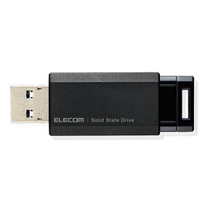 GR ELECOM SSD Ot |[^u 250GB ^ mbN USB3.2(Gen1)Ή ubN PS4/PS4Pro/PS5(ESD-EPK0250GBK) [J[݌ɕi