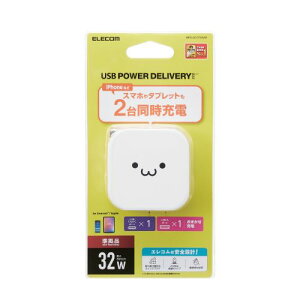 GR ELECOM USB RZg PD [d 20W X}z ^ubg USB-C ×1|[g USB-A×(MPA-ACCP20WF) [J[݌ɕi