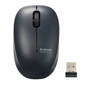 GR ELECOM CX}EX  2.4GHz R É BlueLED qp w ubN ICwK(M-BL20DBSKBK) [J[݌ɕi