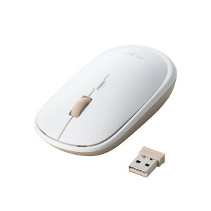 �G���R�� ELECOM ���� �}�E�X �É� ���C�����X�}�E�X 4�{�^�� ���~28mm �y�� ILMF �z���C�g(M-TM10DBWH-IL) ���[�J�[�݌ɕi