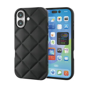 GR ELECOM iPhone 17 P[X \tg Ռz LeBOfUC (PM-A25AUCQBK) [J[݌ɕi