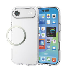 GR ELECOM iPhone 17 Pro P[X \tg Ռz y ^  (PM-A25CTSLUC3CR) [J[݌ɕi