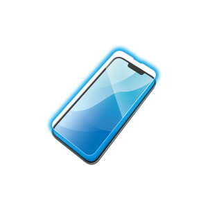 GR ELECOM iPhone 16e / 14 / 13 / 13 Pro KXtB  u[C(PM-A25SFLGGBL) [J[݌ɕi