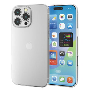 GR ELECOM iPhone 16 Pro Max \tgP[X Ɍ NA(PM-A24DUCTKCR) [J[݌ɕi