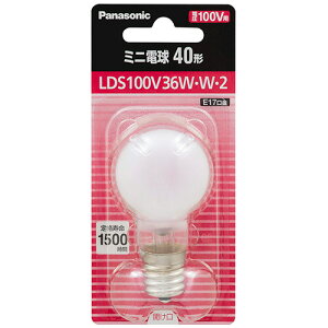 �p�i�\�j�b�N �~�j�d�� 40�` E17 �z���C�g 1��(LDS100V36W�EW�E2) �ڈ��݌�=��