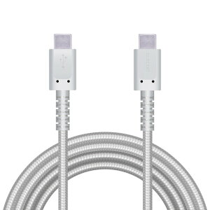 �G���R�� ELECOM USB Type C �P�[�u�� 2m PD 60W �f���j���C ���ϋv �i�C�����f�� �z���C�g(MPA-CCS20PNWH) ���[�J�[�݌ɕi