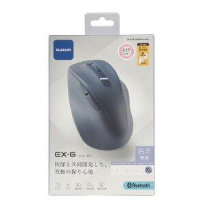 GR ELECOM Q̎gSn Bluetooth}EX É CX  5{^ ɂ 傫 XLTCY EX-G u[(M-XGXL30BBSKBU) [J[݌ɕi