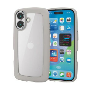 GR ELECOM iPhone 16 P[X nCubh Ռz y ^ Jی Xgbvz[t dx5H &me O[W(PM-A24AHVPGB) [J[݌ɕi