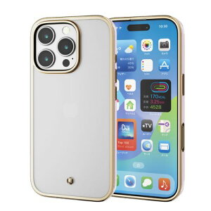 GR ELECOM iPhone 16 Pro P[X \tg Jo[ Ռz JYی݌v Xgbvz[t ^bNC &me sN(PM-A24CUCTMLPN) [J[݌ɕi