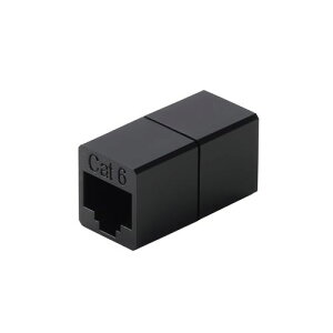 �G���R�� ELECOM RJ45 ���p�R�l�N�^�[(Cat6)(LD-RJ45U6BK) ���[�J�[�݌ɕi