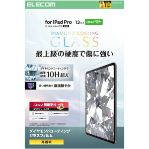 GR ELECOM 13C` iPad Pro (M4) KXtB _ChR[g (TB-A25PLFLGDC) [J[݌ɕi