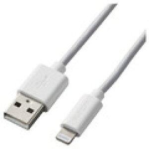 �G���R�� ELECOM Lightning�P�[�u��/�X�^���_�[�h/2.0m/�z���C�g(MPA-UALO20WH) ���[�J�[�݌ɕi[���[���֑Ώۏ��i]