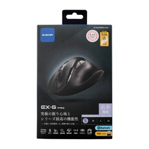 GR ELECOM }EX/EX-G PRO/Ep/STCY/Bluetooth/2.4GHz/8{^/XN(M-XGS50MBSKBK) [J[݌ɕi