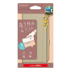 GR ELECOM iPhone 16e P[X U[ 蒠^ Ռz nhXg(PM-A25SPLFY4GB) [J[݌ɕi