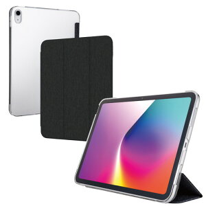 �G���R�� ELECOM iPad �P�[�X 11�C���` ( A16 ) �t�@�u���b�N�t���b�v 2�A���O�� �u���b�N(TB-A25RWVCBK) ���[�J�[�݌ɕi