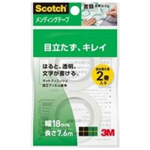 3M Scotch XRb` fBOe[vlւp2 18mm×7.6m(3M-CM18-R2P) ڈ݌=