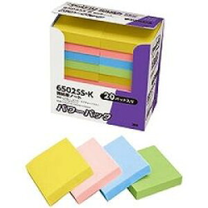 3M Post-it |XgCbg p[pbN Sm[g pXeJ[(3M-6502SS-K) ڈ݌=