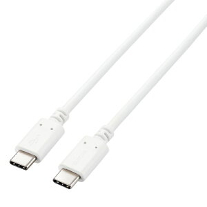 yP5EzGR USB2.0P[u(FؕiAUSB Type-C(TM) to USB Type-C(TM)) 1m zCg(U2C-CC5PC10NWH) [J[݌ɕi[[֑Ώۏi]