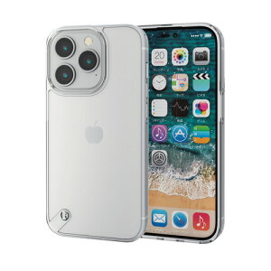 GR ELECOM iPhone14 Pro P[X Jo[ nCubh TCN ϏՌ X  NA(PM-A22CREHVCKCR) [J[݌ɕi