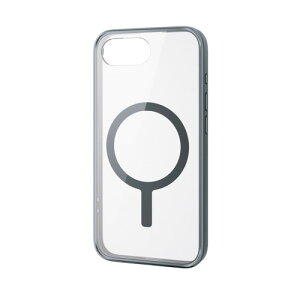 GR ELECOM iPhone 16e P[X nCubh JYی݌v `R[O[(PM-A25SMAG03GY) [J[݌ɕi