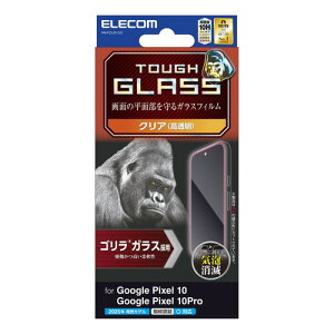 GR ELECOM Google Pixel 10 / 10 Pro KXtB  Gorilla(R)(PM-P252FLGO) [J[݌ɕi