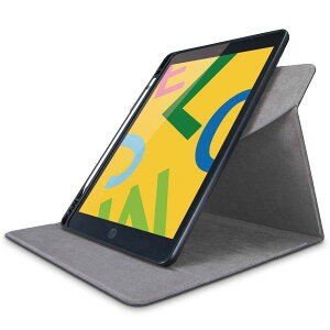 yP5EzGR iPad 10.2 2019Nf/tbvP[X/360x]/Apple Pencil[/X(TB-A19RSA360BK) [J[݌ɕi[[֑Ώۏi]