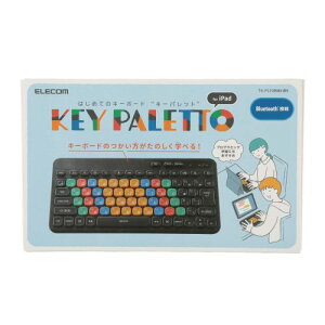 GR ELECOM p\RwKpL[{[h/KEY PALETTO/Bluetooth/iPadOS/iOSp/u(TK-FS10BMKIBK) [J[݌ɕi