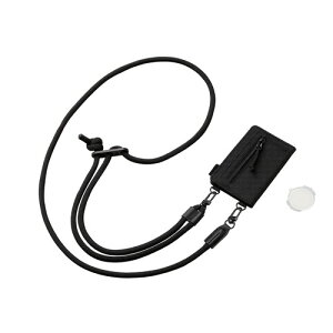 �G���R�� ELECOM �X�}�z�V�����_�[ �X�g���b�v 42~78cm ���T������ �J�W���A�� �ۃq�� �R���a6mm �J�[�h�P�[�X�t�L �����h�~ �u���b�N(P-STSDCDR06BK) ���[�J�[�݌ɕi