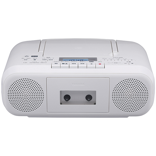 東芝(家電) CDラジオカセットレコーダー （ホワイト）(TY-CDS8(W)) 目安在庫=△