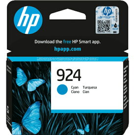 日本HP HP 924 インクカートリッジ シアン(4K0U3NA) 目安在庫=○