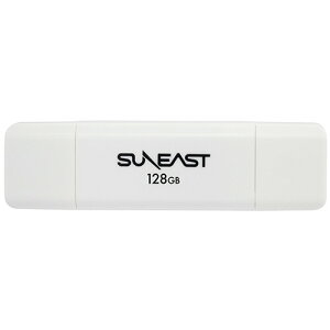 GNgjNX SUNEAST USB3.2 tbV Type-AEType-C ڃ^Cv 128GB 1(SE-USB3.0-128GC1) ڈ݌=