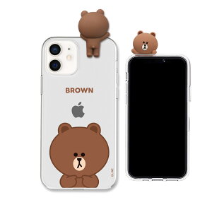 LINE FRIENDS mCZXiniPhone 12 mini tBMAt\tgNAP[X BA(KCE-CSG365) d݌ɕi