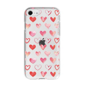DPARKS \tgNAP[X for iPhone SE 3/SE 2/8/7 Heart Pattern(DS22725iSE3) d݌ɕi[[֑Ώۏi]