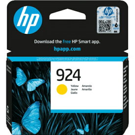日本HP HP 924 インクカートリッジ イエロー(4K0U5NA) 目安在庫=○