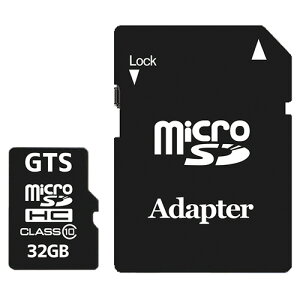 GTS hCuR[_[ microSDHCJ[h 32GB 1(GTMS032DPSAD) ڈ݌=