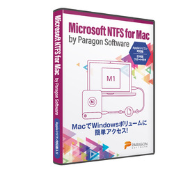 パラゴンソフトウェア Microsoft NTFS for Mac by P Sw-Apシリコン対応版入りシングルL(MNF01) 目安在庫=△