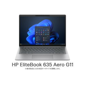 {HP B53K9PT#ABJ EliteBook 635 Aero G11 R5-8640U/13WX/16/512SSD/11P ڈ݌=