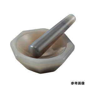 アズワン メノー乳鉢（浅型）φ70×φ90×23mm 乳棒付き (1個)(2-887-13) 目安在庫=△