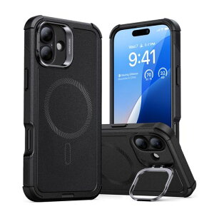 ESR Cyber Armor X^htϏՌP[X for iPhone 16 ubN(ES27165i16) d݌ɕi