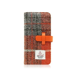 SLG Design iPhone XS / X Harris Tweed Diary IW×O[(SD10555i8) d݌ɕi