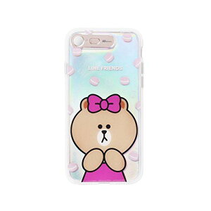 LINE FRIENDS iPhone 8/7 Light UP CASE `R}J(KCL-LCH002) d݌ɕi[[֑Ώۏi]