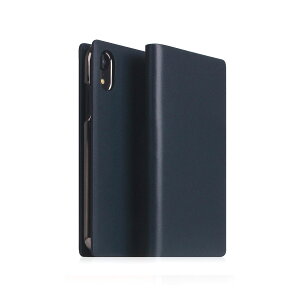SLG Design iPhone XR Calf Skin Leather Diary lCr[(SD13706i61) d݌ɕi