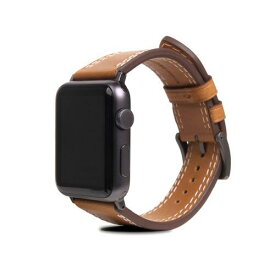 SLG Design Apple Watch バンド 42mm/44mm用 Italian Temponata Leather タン(SD16050AW) 目安在庫=△