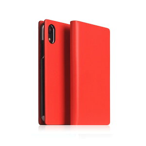 SLG Design iPhone XR Calf Skin Leather Diary bh(SD13705i61) d݌ɕi