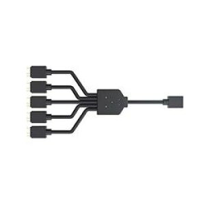 Cooler Master Addressable cable RGB 1-to-5 Cable(MFX-AWHN-1NNN5-R1) �ڈ��݌�=��