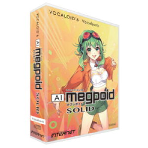 C^[lbg VOCALOID6 Voicebank AI Megpoid SOLID(ΉOS:WIN&MAC)(V6VB-MPSH) ڈ݌=