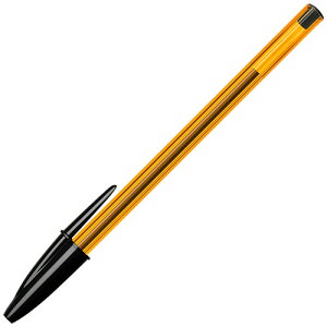 BIC �����{�[���y�� �N���X�^�� �I���W�i���t�@�C�� 0.8mm �� 1��(20�{)(CST-OF08BLKB20) �ڈ��݌�=��