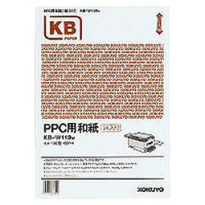 RN KOKUYO KB-W119W PPCpa 60g A4 100  ڈ݌=[[֑Ώۏi]